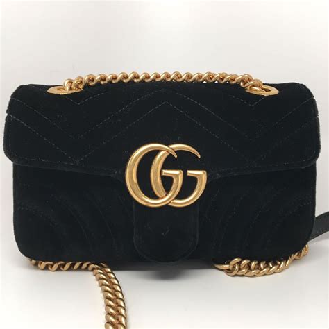 gucci marmont mini velvet or leather